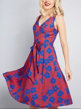 ModCloth Timeless Magnetism A-Line Dress 1X